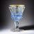 Rococo Gilt and Blue Enamel Art Glass Goblet, Late 19th Century For Sale - Image 3 of 11