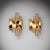 These sculptural wall lamps were designed by Albano Poli (attr.) and produced by Poliarte in Verona, Italy, during the...