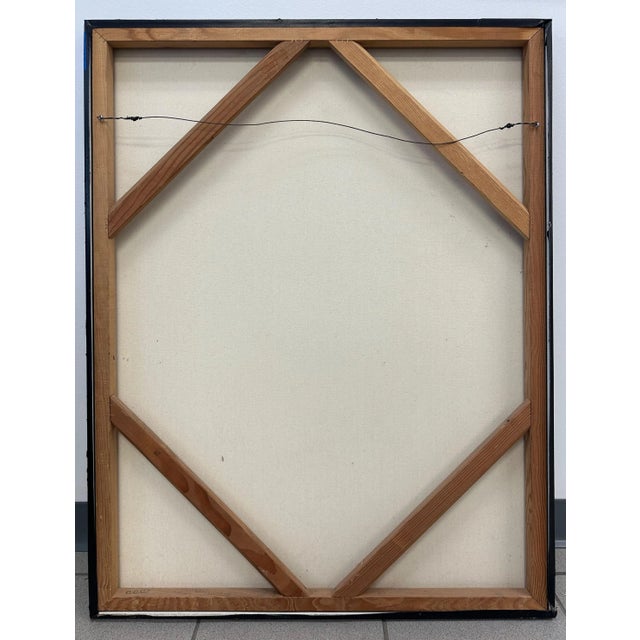 “Untitled” Acrylic on Canvas Portrait Painting by Judy Gittelsohn - For Sale In Monterey, CA - Image 6 of 6