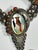 1980s Zuni Inlay Cardinal Station Necklace For Sale - Image 4 of 10