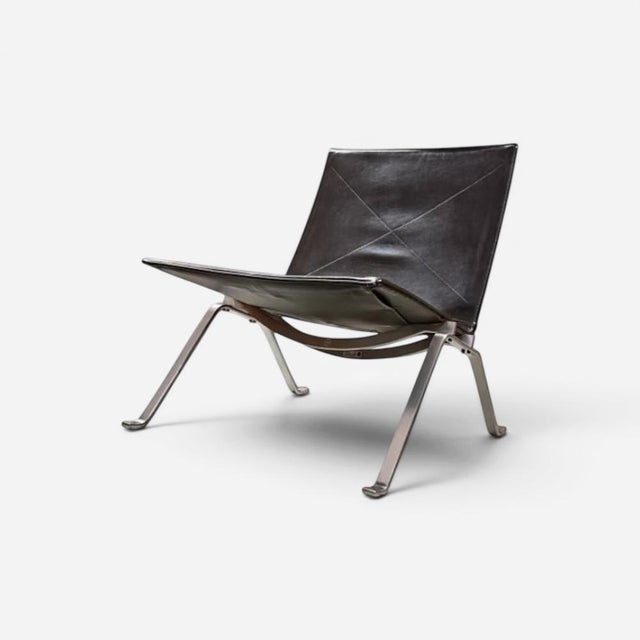 PK22 Lounge Chair by Poul Kjærholm for Fritz Hansen, Denmark, 1980s For Sale - Image 13 of 13