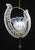 Art Deco 1950s Amazing Murano Glass Art Deco Pendant Chandelier by Ercole Barovier, 1940s For Sale - Image 3 of 16