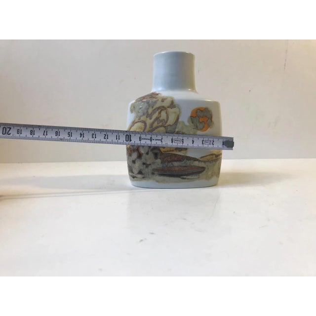 Danish Ceramic Vase by Ellen Malmer for Royal Copenhagen, 1970s For Sale - Image 6 of 7