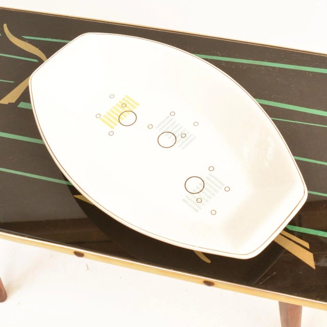 Ceramic 1950s Opart, Platter, Bowl Veb Steingutwerk Torgau, Germany For Sale - Image 7 of 13