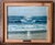 Blue 1930s Exquisite Ocean Listed Artist Original Oil Painting Herbert Foerster For Sale - Image 8 of 10