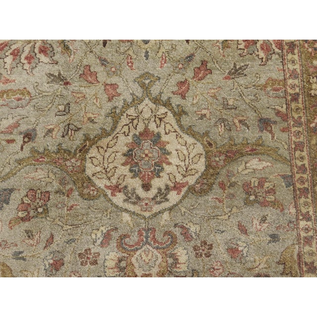 Hand Knotted Rug in Soft Color. For Sale - Image 18 of 18