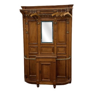 English Wardrobe Coat Rack For Sale