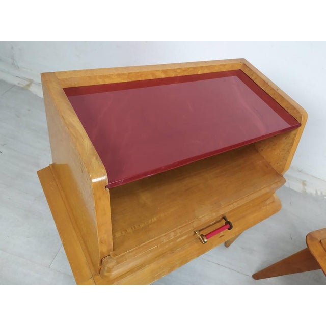 Vintage Chevets, 1950s, Set of 2 For Sale - Image 12 of 16