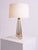 Elegant scandinavian modern table lamp designed by vicke lindstrand for kosta glasbruk, sweden, circa 1950s. The lamp...