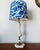 Alabaster Lamp with Gilding and Seashells, 1950s For Sale - Image 9 of 12