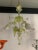 Contemporary Floral Green Leaves and Milky Calle Chandelier from Simoeng For Sale - Image 3 of 11