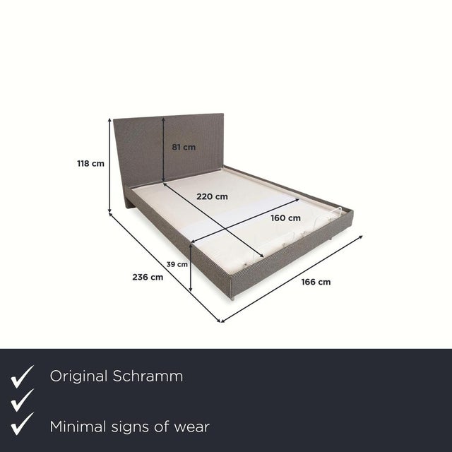 with a bed from the Schramm manufactory, you're getting the ultimate in bedroom comfort, representing masterful...