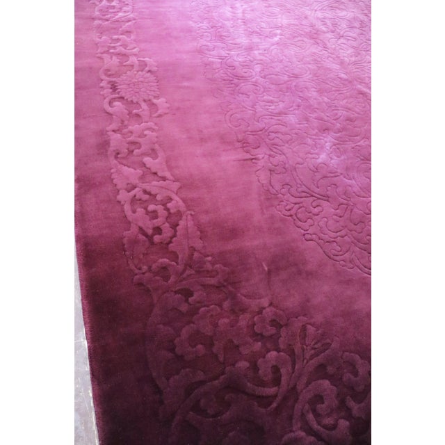 Early 20th Century Antique Art Deco Chinese Rug For Sale - Image 9 of 10