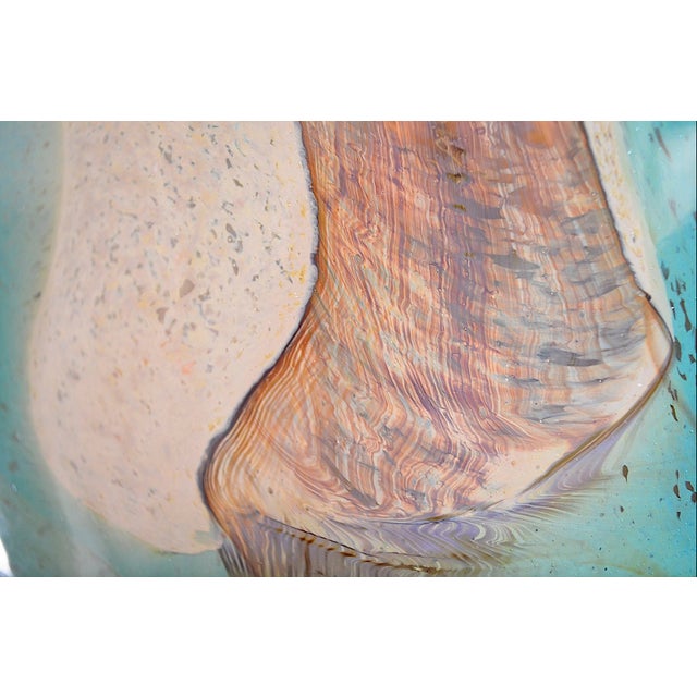 Maltese Glass Vase by Michael Harris for Mdina, 1980s For Sale - Image 12 of 14