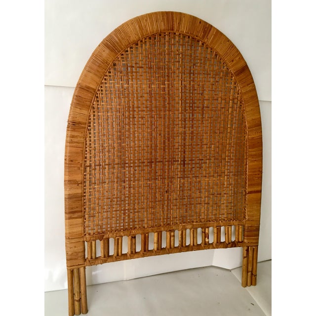 Vintage Rattan Twin Headboards A Pair Chairish