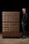 c. 1960s; (likely) Library Bureau/Remington Office Systems - Boston, MA Mid-century modern wooden card catalog with 60...