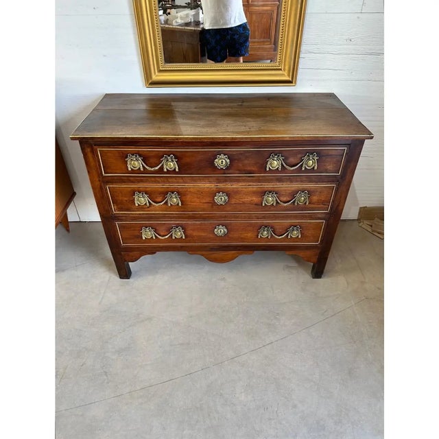 Wood 18th Century French Louis XVI Chest of Drawer / Commode For Sale - Image 7 of 12