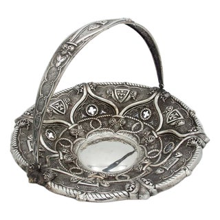 Manueline-Style Circular Fruit Bowl Centerpiece For Sale