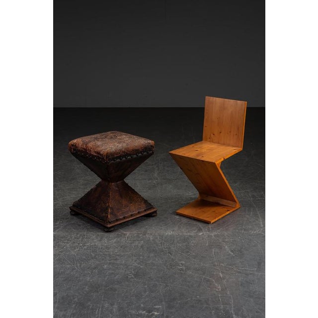 Architectural Stool, UK, 1910s For Sale - Image 12 of 14