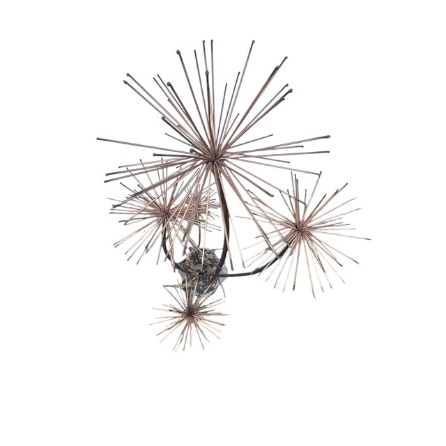 Mid 20th Century Silas Seandel Signed Starburst Floor Sculpture For Sale - Image 15 of 18