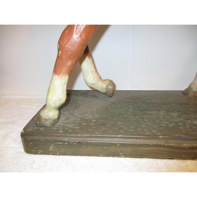 Female Centaur Wood Carving Folk Art For Sale In New York - Image 6 of 11