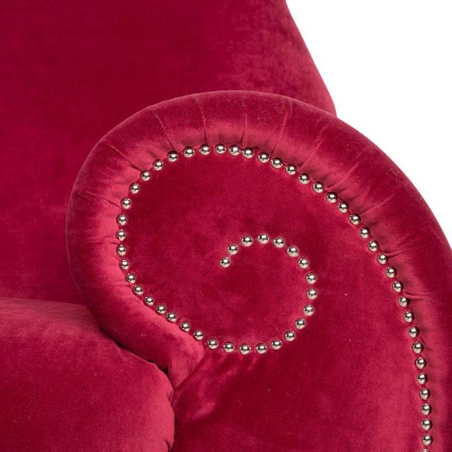 Bretz Gaudi Fabric Three-Seater Sofa For Sale - Image 4 of 11