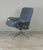 Ekornes ASA Sparrow Blue Leather Ekornes Stressless Recliner For Sale - Image 4 of 9