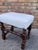 Newly Upholstered English Stool For Sale - Image 4 of 5