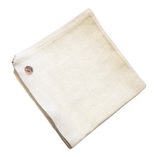 Vintage Belgium Linen Dinner Napkins- Set of 12 For Sale