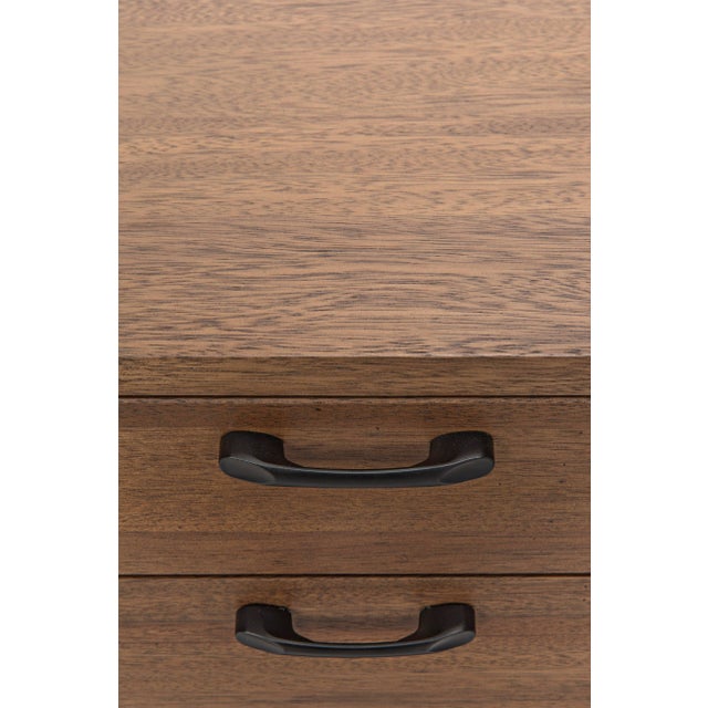 NOIR Algeron Desk with Black Metal For Sale - Image 9 of 10