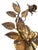 Vintage Florentine Gold Gilt Metal Rose Sconces - a Pair For Sale - Image 10 of 14