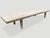 Contemporary Andrianna Shamaris Minimalist Bleached Teak Wood Coffee Table or Bench For Sale - Image 3 of 18