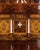 Antique Empire Secretary Desk in Hand-Polished Mahogany with Marquetry, 1840s For Sale - Image 11 of 12