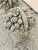 Beige Vintage Cast Cement Stone 26" Fruit & Flower Basket Garden Lawn Ornament - Pair For Sale - Image 8 of 15