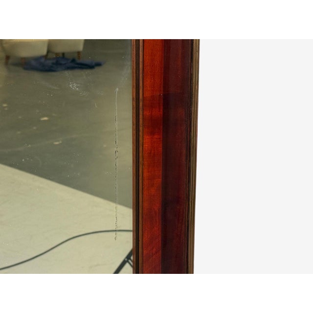Russian Neoclassical, Wall Mirror, Mahogany, Bronze, Baltic States, 1860s For Sale - Image 13 of 13