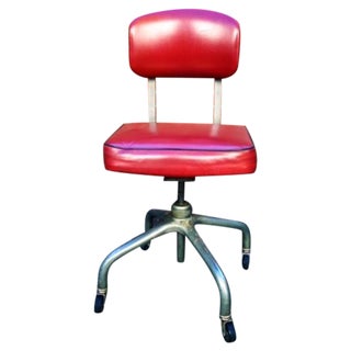 Mid-Century Modern Harter Industrial Work Chair For Sale