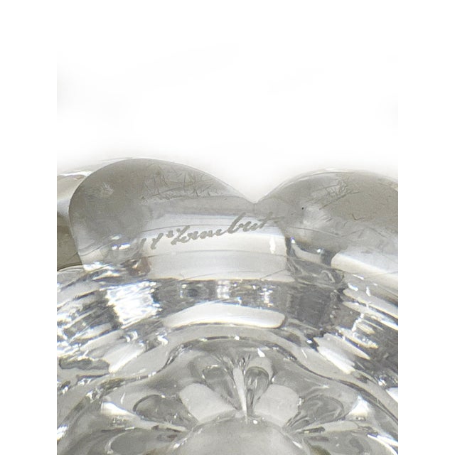 Crystal Ashtray from Val Saint Lambert, France, 1970s For Sale - Image 9 of 10