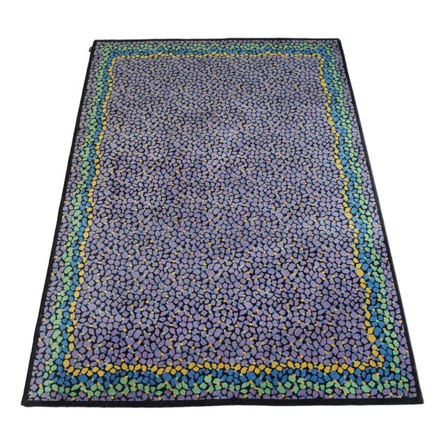 Vintage Wool Rug from Missoni, 1980s For Sale