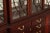 Wood Thomasville Georgian Style Large Mahogany China Display Breakfront For Sale - Image 7 of 12