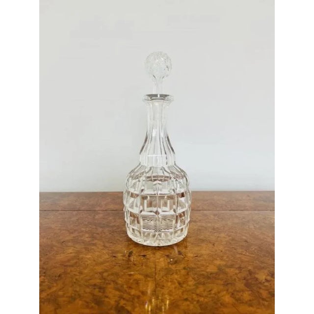 Late 19th Century Victorian Bell Shaped Decanter, 1880s For Sale - Image 5 of 5