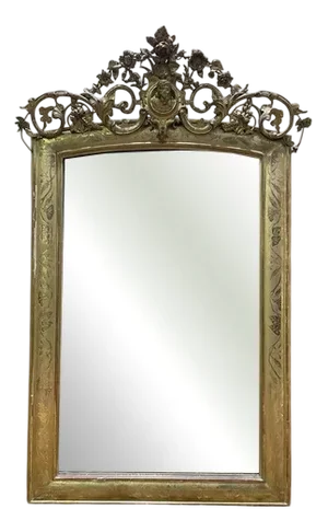 Mirror in Solid Wooden Frame