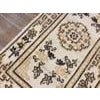 1970s Beige Medallion Vintage Chinese Tibetan Rug 3' 0" X 5' 6" Handknotted Wool Carpet For Sale - Image 11 of 11