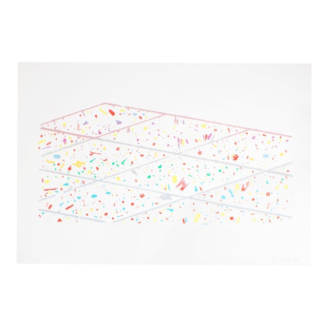 1982 “Linoleum” Serigraph Print by Roger Benedetti For Sale