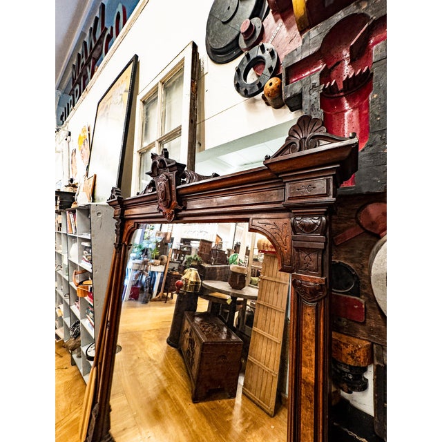 Victorian Early 20th Century Pier Mirror For Sale - Image 3 of 18