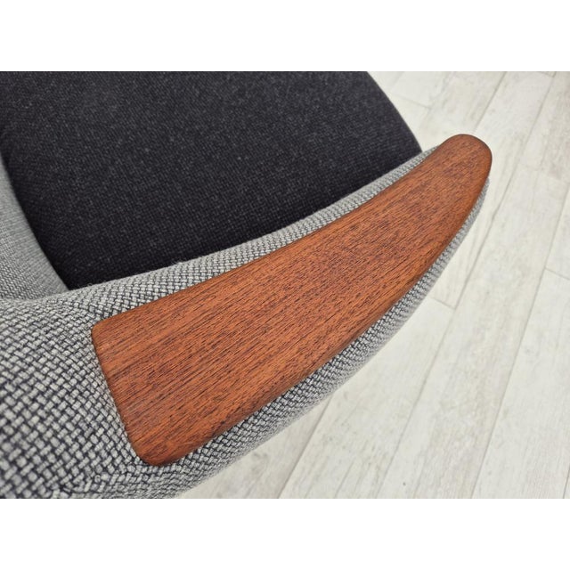 Danish Model 58 Sofa in Wool and Teak by Kurt Østervig, 1960s For Sale - Image 14 of 18