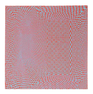 Roy Ahlgren, "Spatial Concept I", Abstract Silkscreen