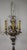 Traditional Pair of Large E. F. Caldwell Silvered Three-Arm Wall Sconces-H-42" For Sale - Image 3 of 5