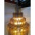 Murano Glass Amber and Violet Tronco Chandelier Venini Style by Simoeng for Simoeng For Sale - Image 9 of 10