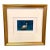 Framed Vintage Swan Postcard, 1960s Bavarian Südbild Print For Sale
