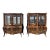 Early 20th Century Louis XV Vernis Martin Grand Vitrines, A Pair, Attributed For Sale